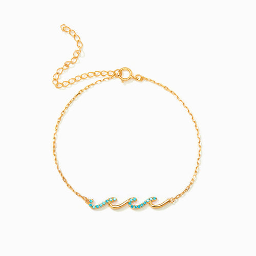 Best Friend Gifts-I'd Be So Lost Without You Triple Wave Friendship Matching Bracelet
