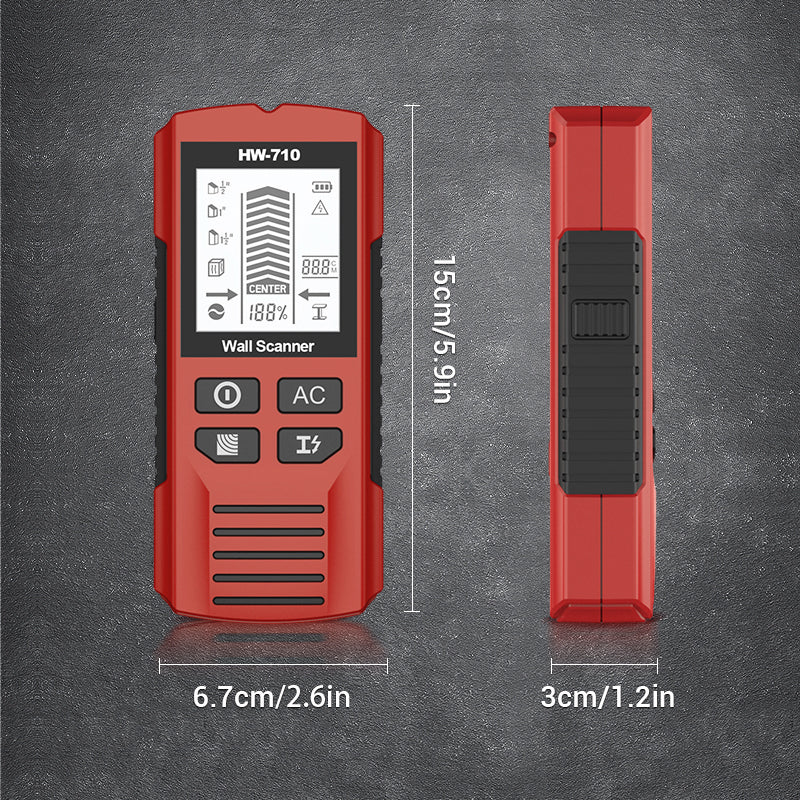 🪛Multifunctional Handheld Metal & Wall Detector